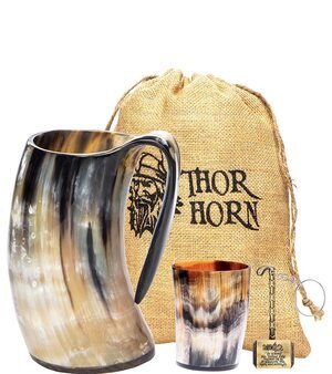 Horn Mugs