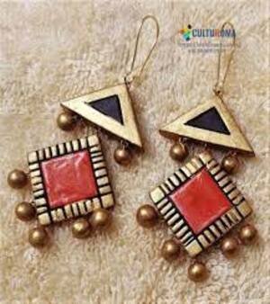 Terracotta Earrings