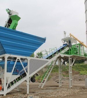 Modular Concrete Mixing Plant