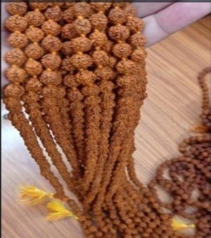Natural Rudraksha Mala 109 Beads