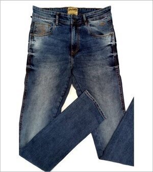 Mens Denim Shaded Jeans