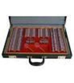 Ophthalmic Trial Lens Set, Materials: plastic