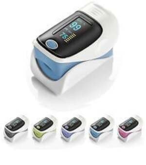 Pulse Oximeter, color : white