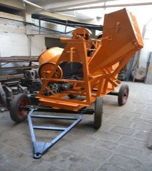 Mild Steel Concrete Mixer, Output Capacity: 560 Liters