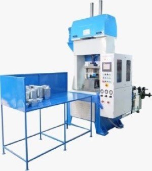 Aluminium Foil Container Making Machine, Automation Grade: Semi Automatic