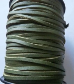 LEATHER FLAT CORD SUEDE