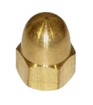 BRASS DOME NUTS