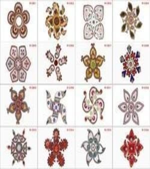 Plastic Rangoli