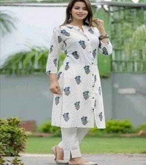 Ladies Rayon Slub Kurti