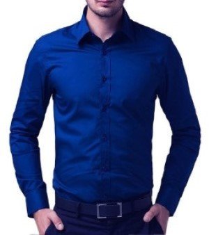 Blue Cotton Shirt