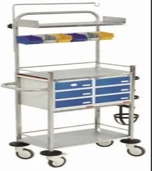 Crash Cart With Abs Drawers