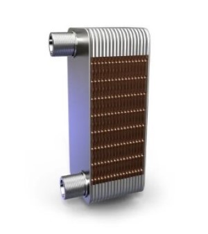 Asymmetrical Steam Heat Exchanger