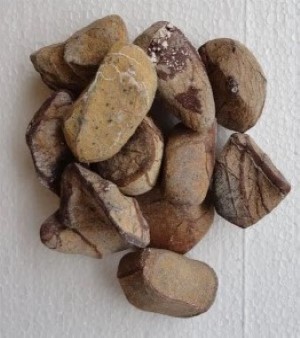 Forest Brown Tumbled Stones