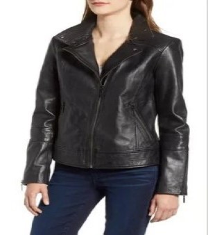 Zipper Leather Jacket