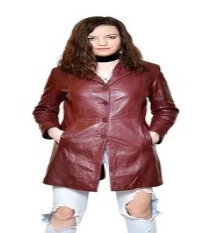 Ladies Casual Leather Jacket