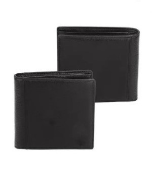 Black Leather Mens Wallets
