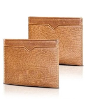 Men Tan Genuine Leather Wallet