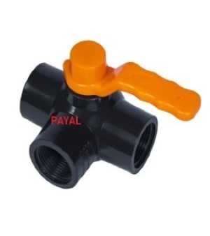 PVC Three Way Ball Valve
