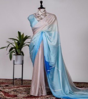 Satin Silk Saree