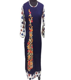 Ladies Cotton Embroidered Kurti
