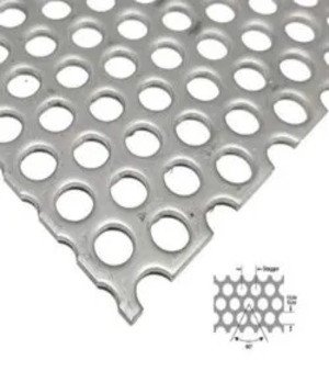 COPPER PERFORATED SHEET
