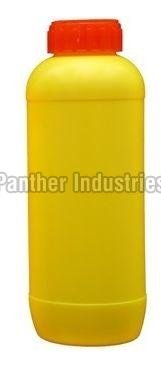 Yellow HDPE Emida Shaped Bottle