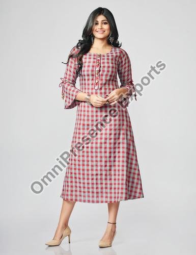 Designer A Line Kurtis