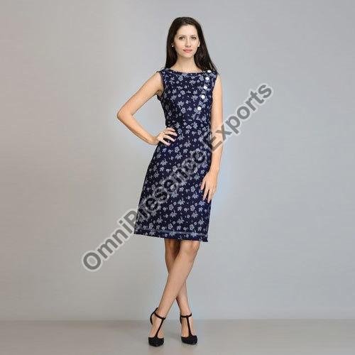 Ladies Printed One Piece Dress