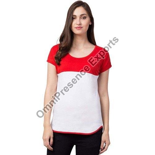 Ladies Half Sleeve Round Neck T-Shirts