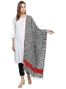 Checkered Kullu Stole
