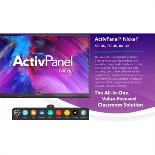 65 Inch Promethean Interactive Flat Panel