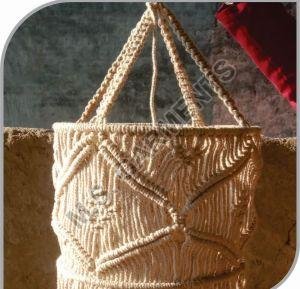 White Cotton Hanging Chandelier