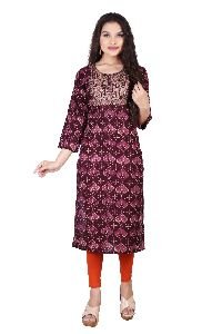 designer Printed kurti