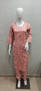 Ladies Fancy Kurti and Pant Set