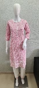 Lucknowi Kurti Pant set
