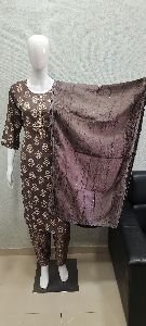 Modal Chanderi 3 Piece Set