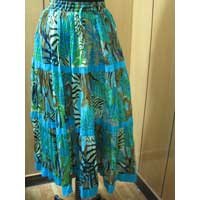 Cotton Voile Long Skirt