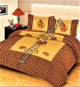 Jaipuri Applique Print Bed Sheets