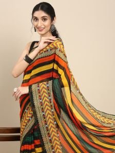 Soft Banarasi Cotton Silk Saree