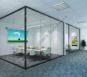 Aluminium Frame Glass Partition