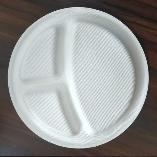 Bagasse Disposable Plate