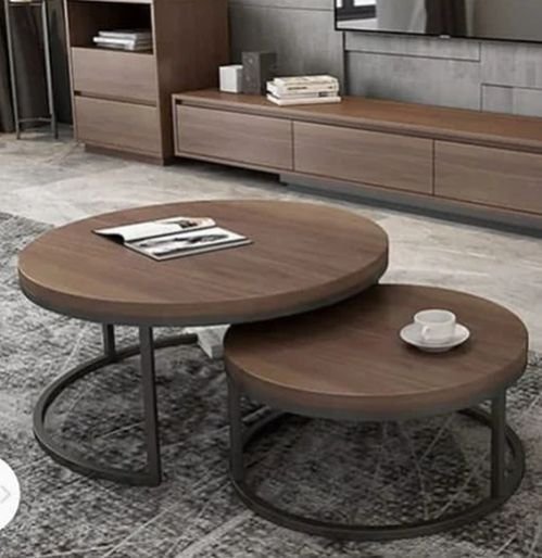 2 Pcs Fancy Nesting Table Set