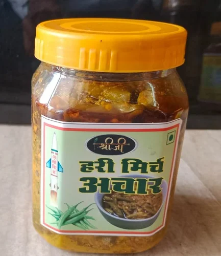 Green Chilli Pickles