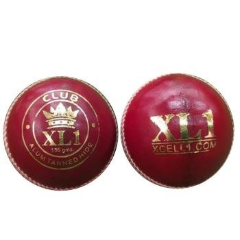Red Cricket Leather Ball