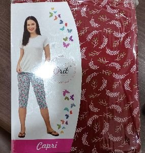 Ladies Cotton Capri