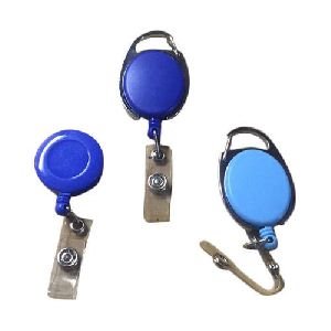 ID Card Badge Holder with Pulley String