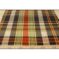 Madras Check Fabric