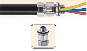 Brass Double Compression Flameproof Gland