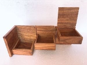 Wooden Folding Box