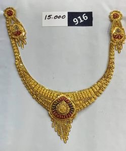 Gold Necklace Set